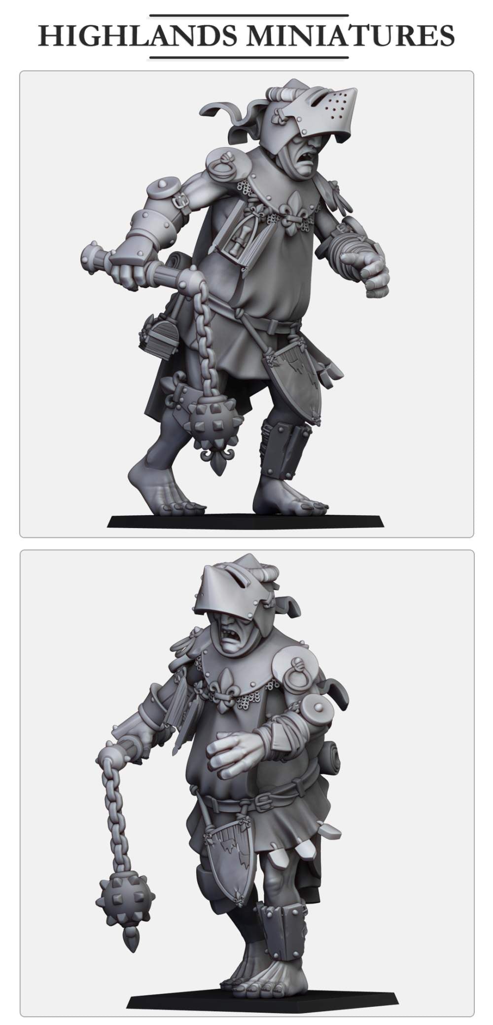 Gallia Giant | Gallia, the Medieval Kingdom | Highlands Miniatures