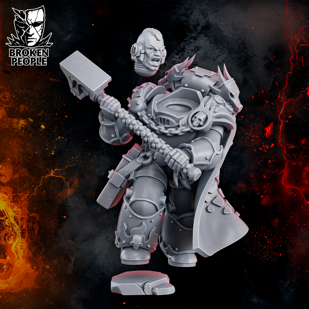 Justiciar Ignis Firehammer | Black Lions | Broken People