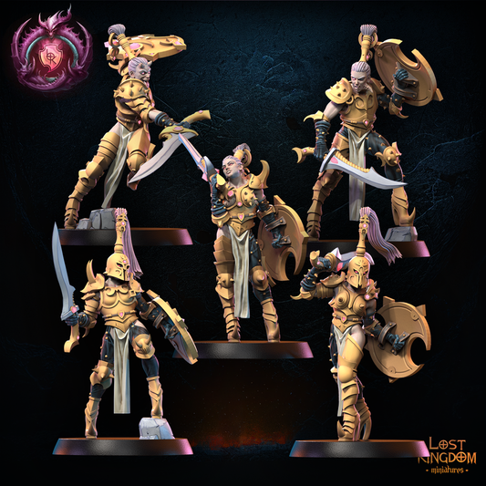 Depraved Warriors (Swords) | Sons of Depravation | Lost Kingdom Miniatures