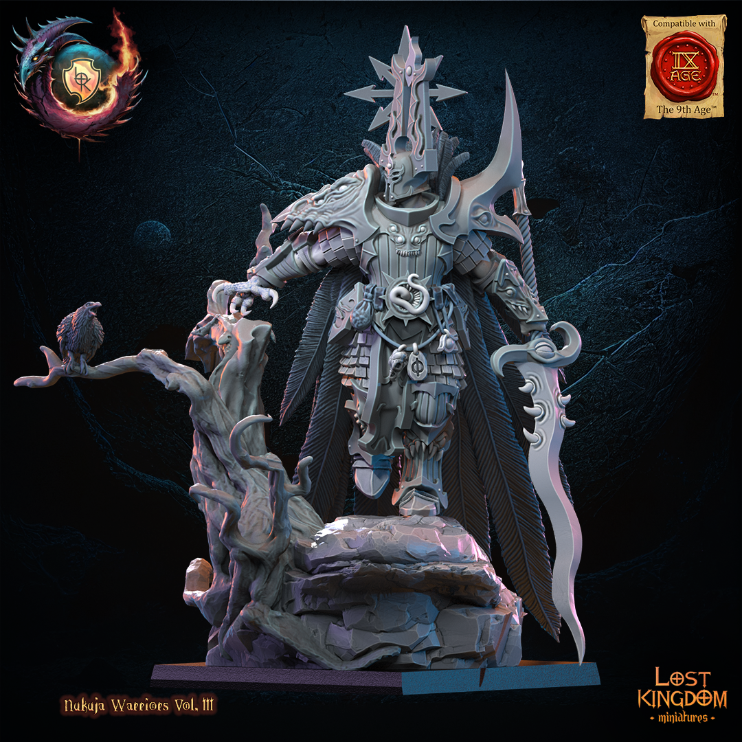 Nukuja Exalted Hero | Transfiguration Forces | Lost Kingdom Miniatures