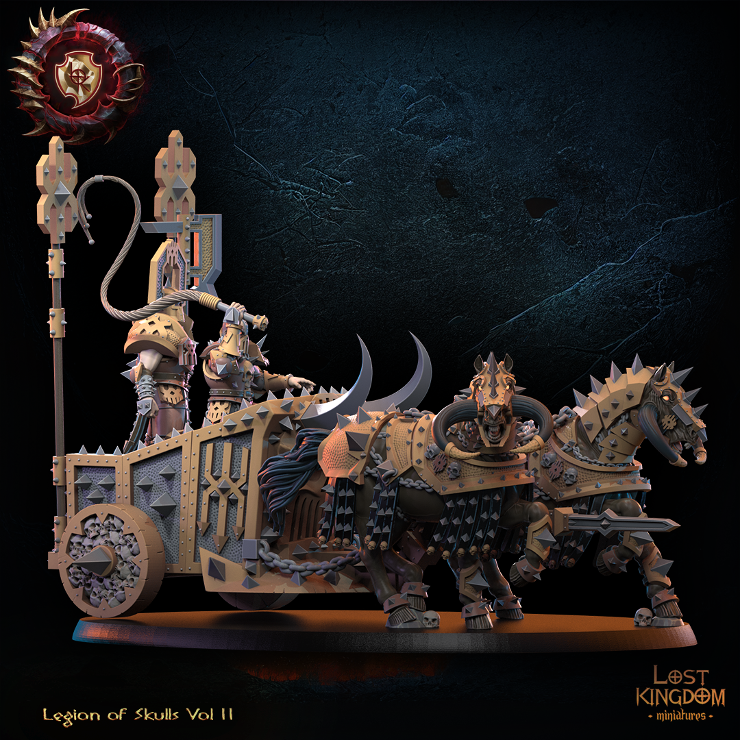 War Chariot | Legion of Skulls | Lost Kingdom Miniatures