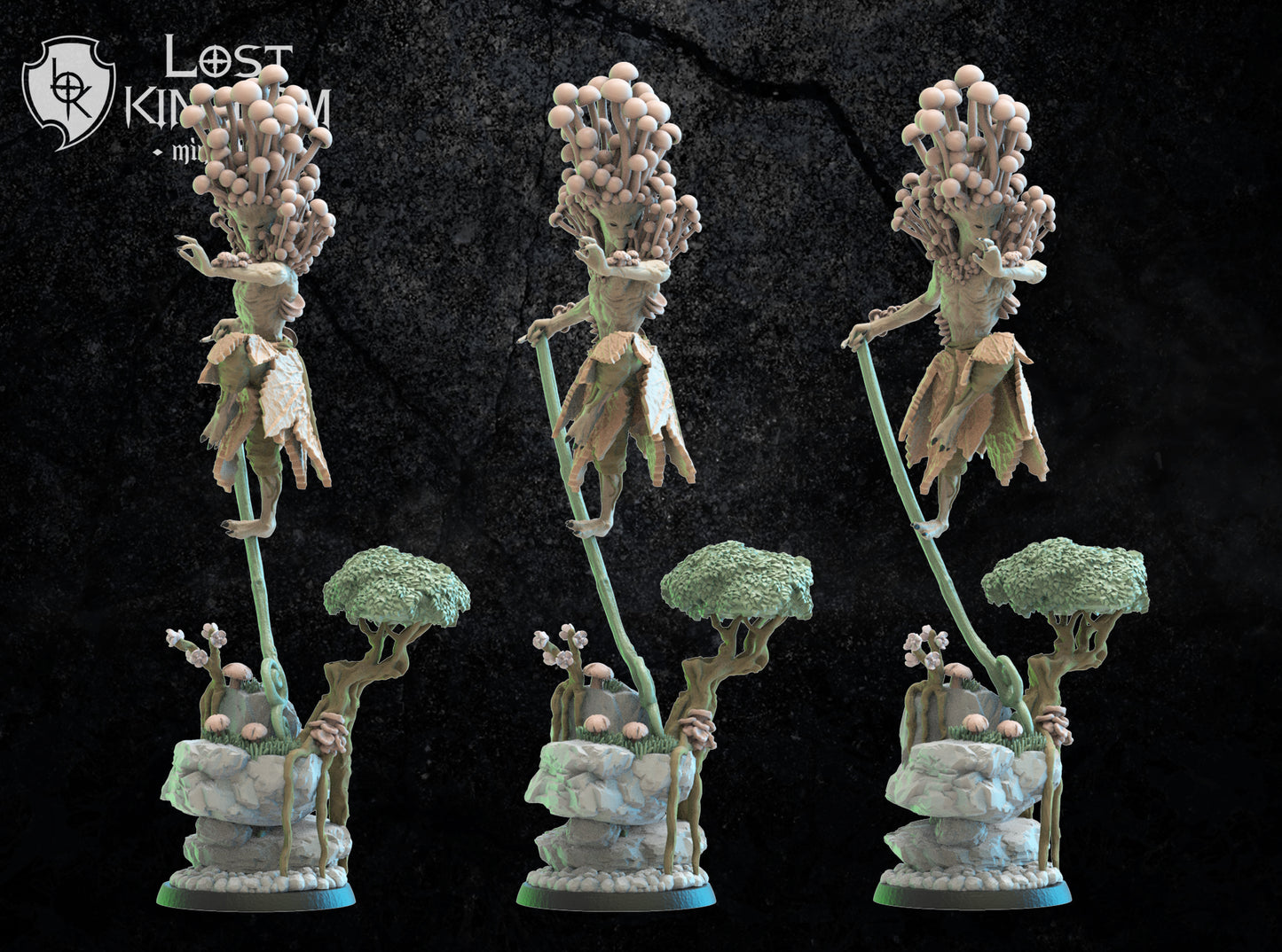 Aki, Shaolin Hero | Mori / Wood Elves | Lost Kingdom Miniatures