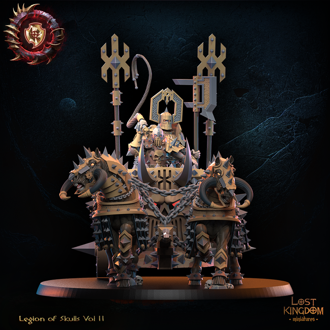 War Chariot | Legion of Skulls | Lost Kingdom Miniatures