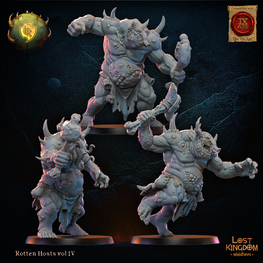Noxious Trolls | Rotten Hosts | Lost Kingdom Miniatures