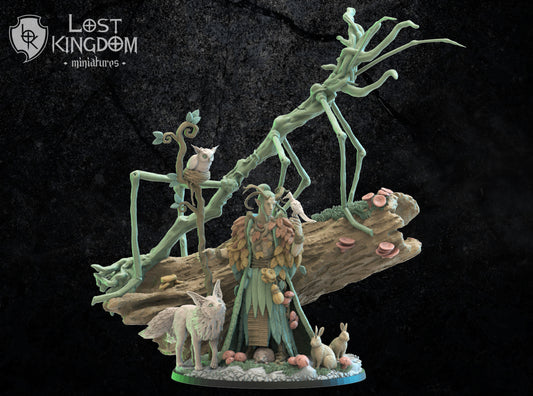 Masaki, Ancient Druid | Mori / Wood Elves | Lost Kingdom Miniatures