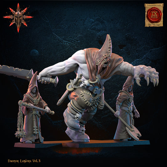 Blessed 1 & Archicultists | Demon Legions | Lost Kingdom Miniatures