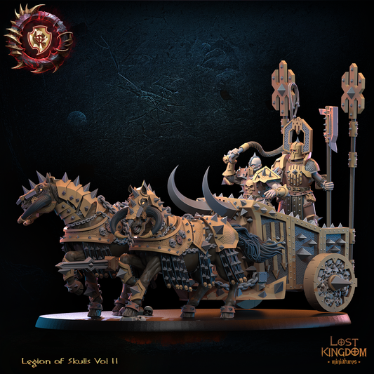 War Chariot | Legion of Skulls | Lost Kingdom Miniatures