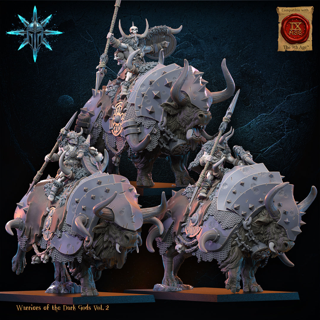 Wasteland Stompers | Warriors of the Dark Gods | Lost Kingdom Miniatures