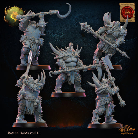 Rotten Hosts Warriors | Rotten Hosts | Lost Kingdom Miniatures