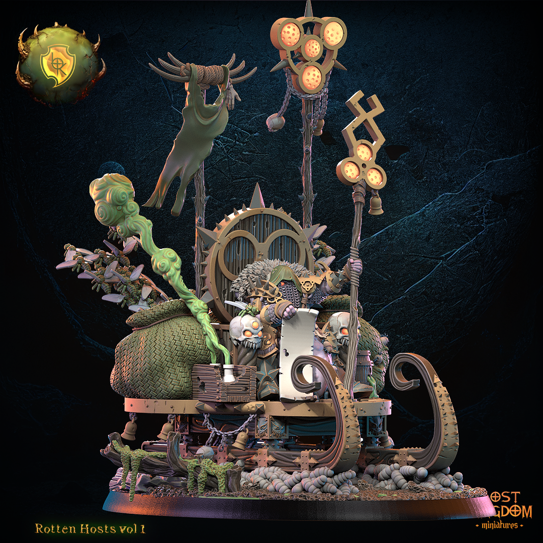 Klous - The Rotten Gift Bringer | Rotten Hosts | Lost Kingdom Miniatures | Kings of War | Tabletop