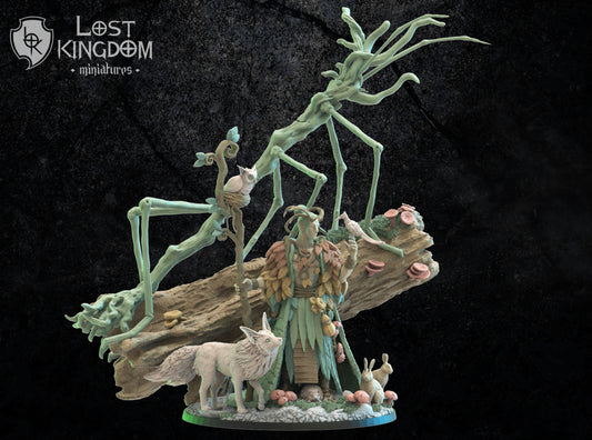 Masaki, Ancient Druid | Mori / Wood Elves | Lost Kingdom Miniatures