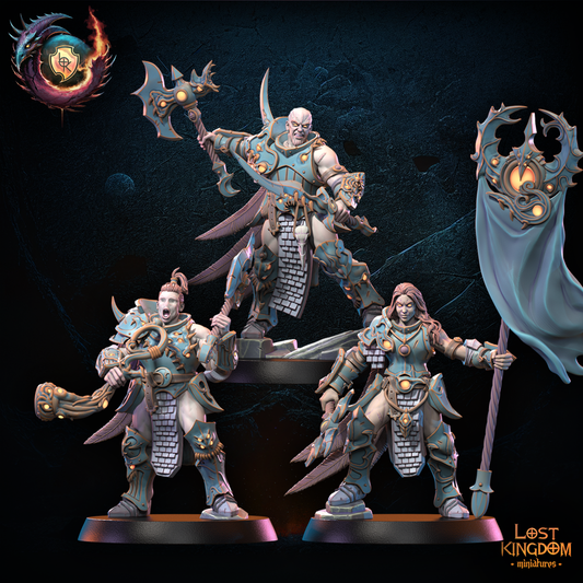 Transfiguration Regiment Command Group | Transfiguration Forces | Lost Kingdom Miniatures