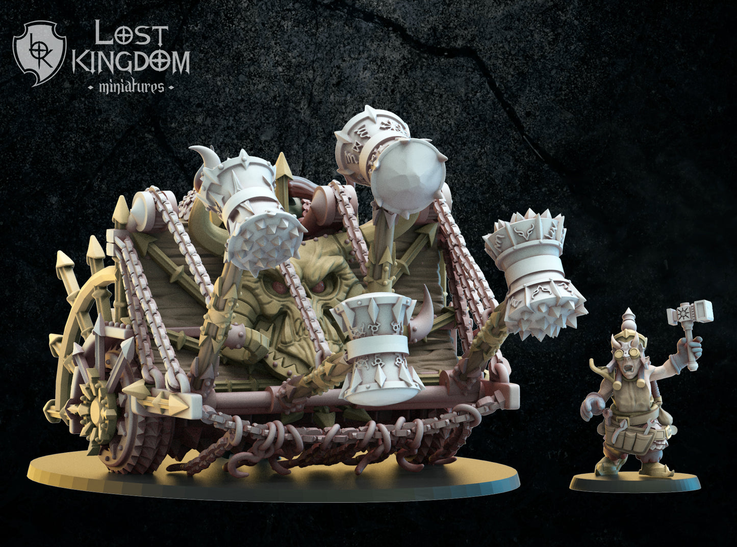 Magmhôrin Softener | Infernal Dwarves | Lost Kingdom Miniatures |