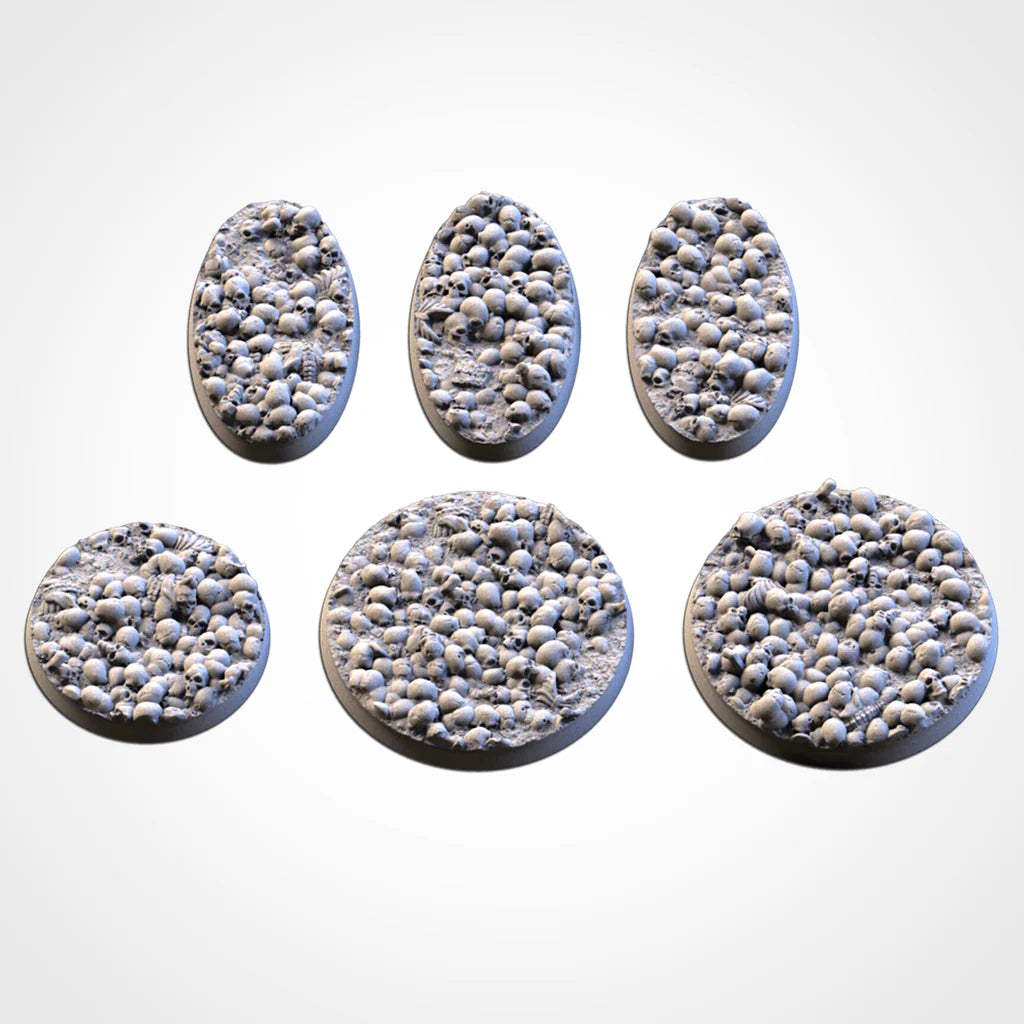 Skull Bases (Round) | Txarli Factory