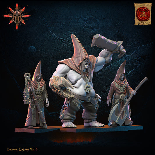 Blessed 2 & Archicultists | Demon Legions | Lost Kingdom Miniatures