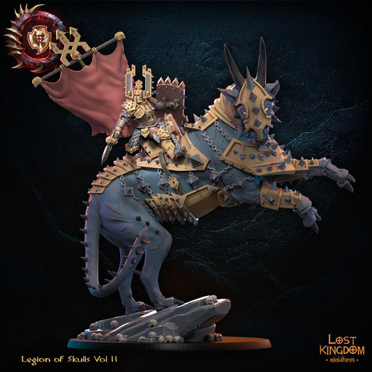 High King of Skulls | Legion of Skulls | Lost Kingdom Miniatures