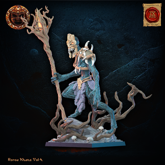 The Guardian of Wairua | Roroa Khans | Lost Kingdom Miniatures