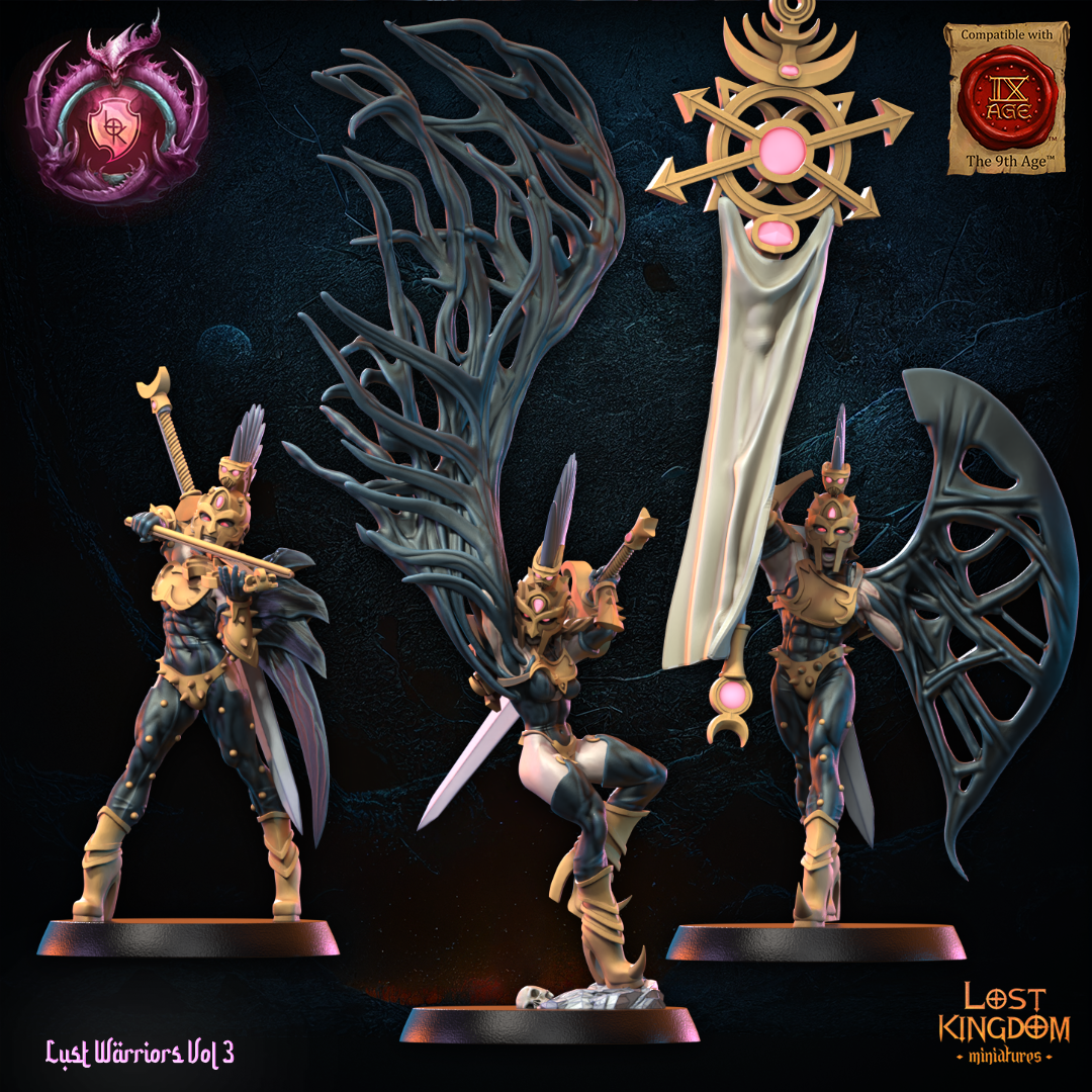 Lust Fallen | Sons of Depravation | Lost Kingdom Miniatures