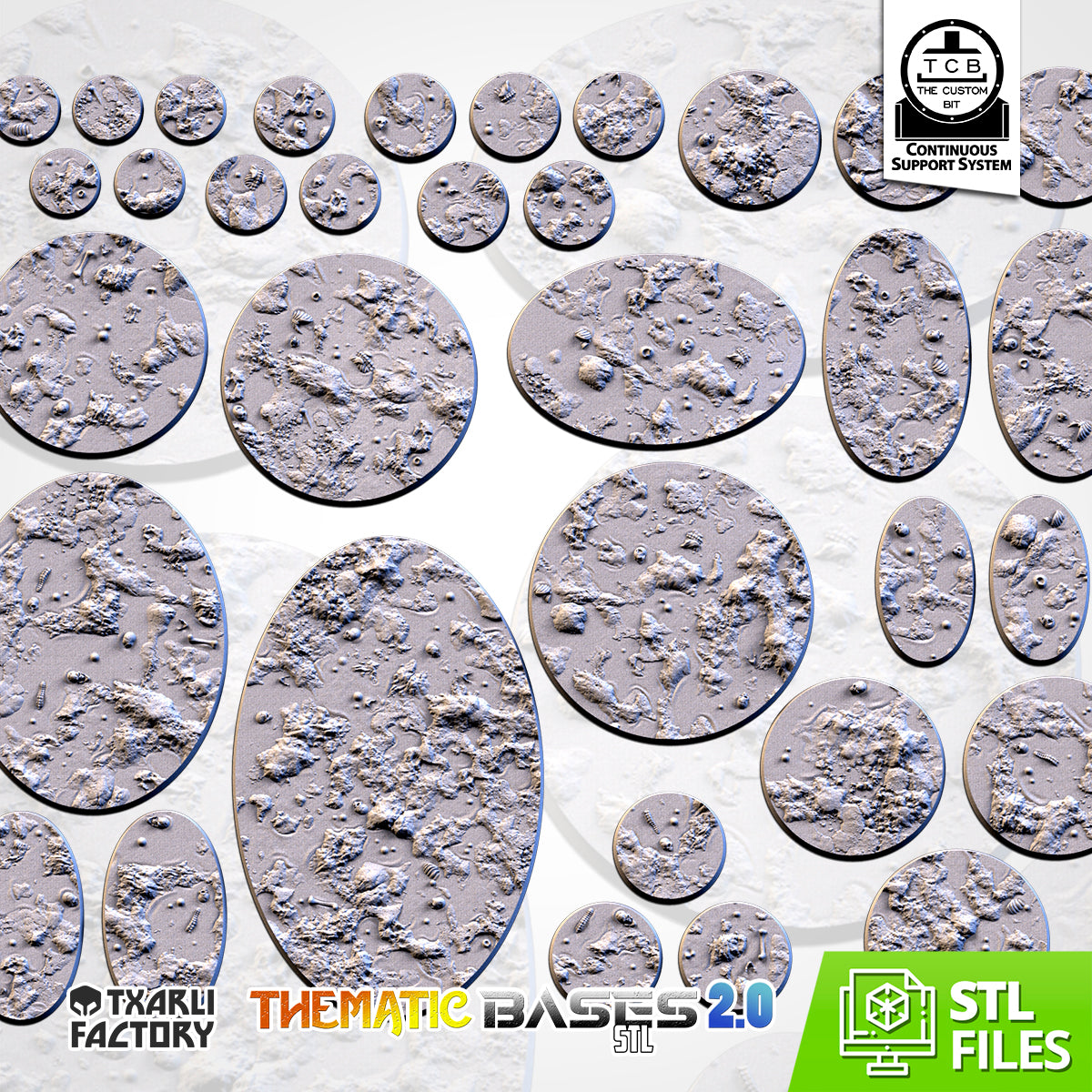 Swamp Bases (Round) | Txarli Factory