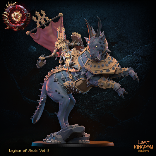 High King of Skulls | Legion of Skulls | Lost Kingdom Miniatures