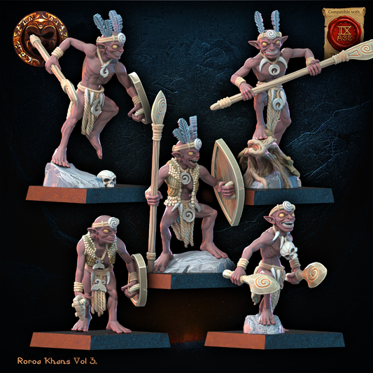Yarablin Regiment | Roroa Khans | Lost Kingdom Miniatures