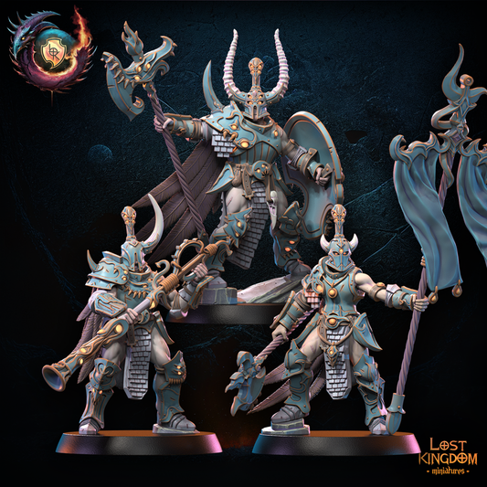 Transfiguration Regiment Command Group | Transfiguration Forces | Lost Kingdom Miniatures