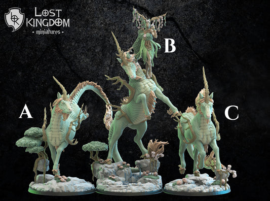 Kazumi, Queen of the Kirin | Mori / Wood Elves | Lost Kingdom Miniatures