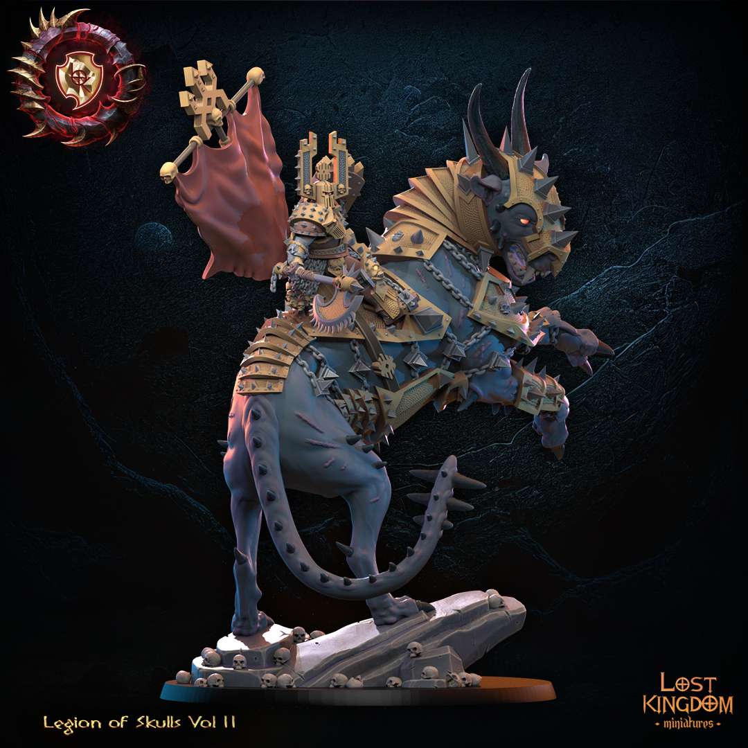 High King of Skulls | Legion of Skulls | Lost Kingdom Miniatures