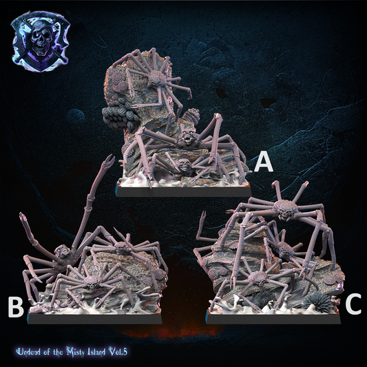 Skull Spiders | Undead of Misty Island | Lost Kingdom Miniatures