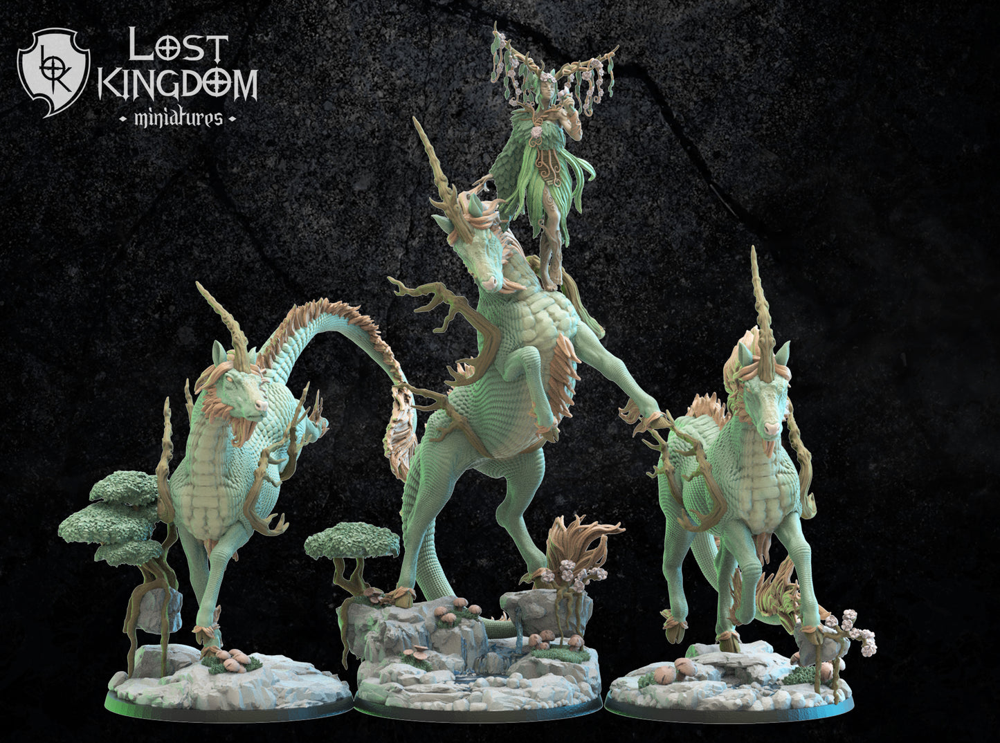 Kazumi, Queen of the Kirin | Mori / Wood Elves | Lost Kingdom Miniatures