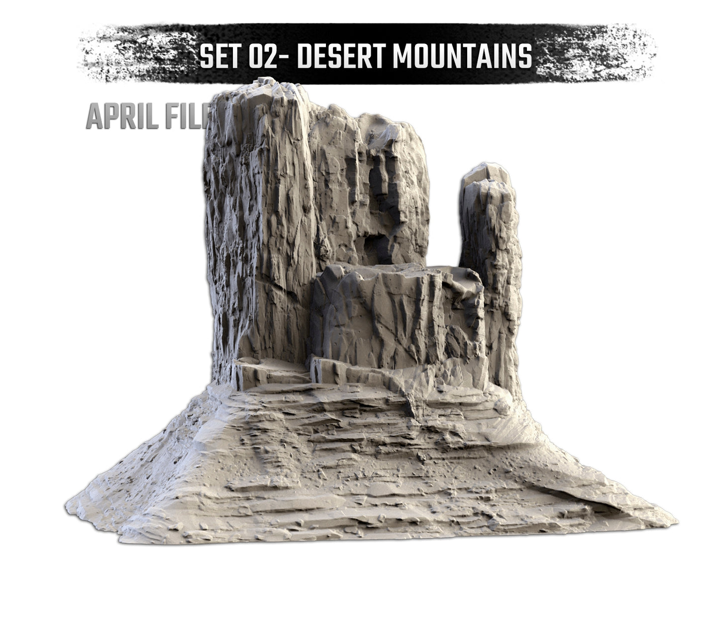 Desert Mountains | Scatter Terrain | Txarli Factory