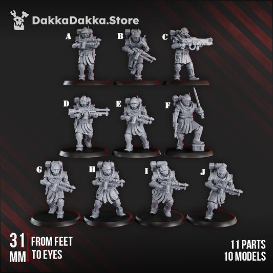 Satellitum Mechguards Squad (Pre-Built) | Pluto’s Mechanized Legion | Dakka Dakka