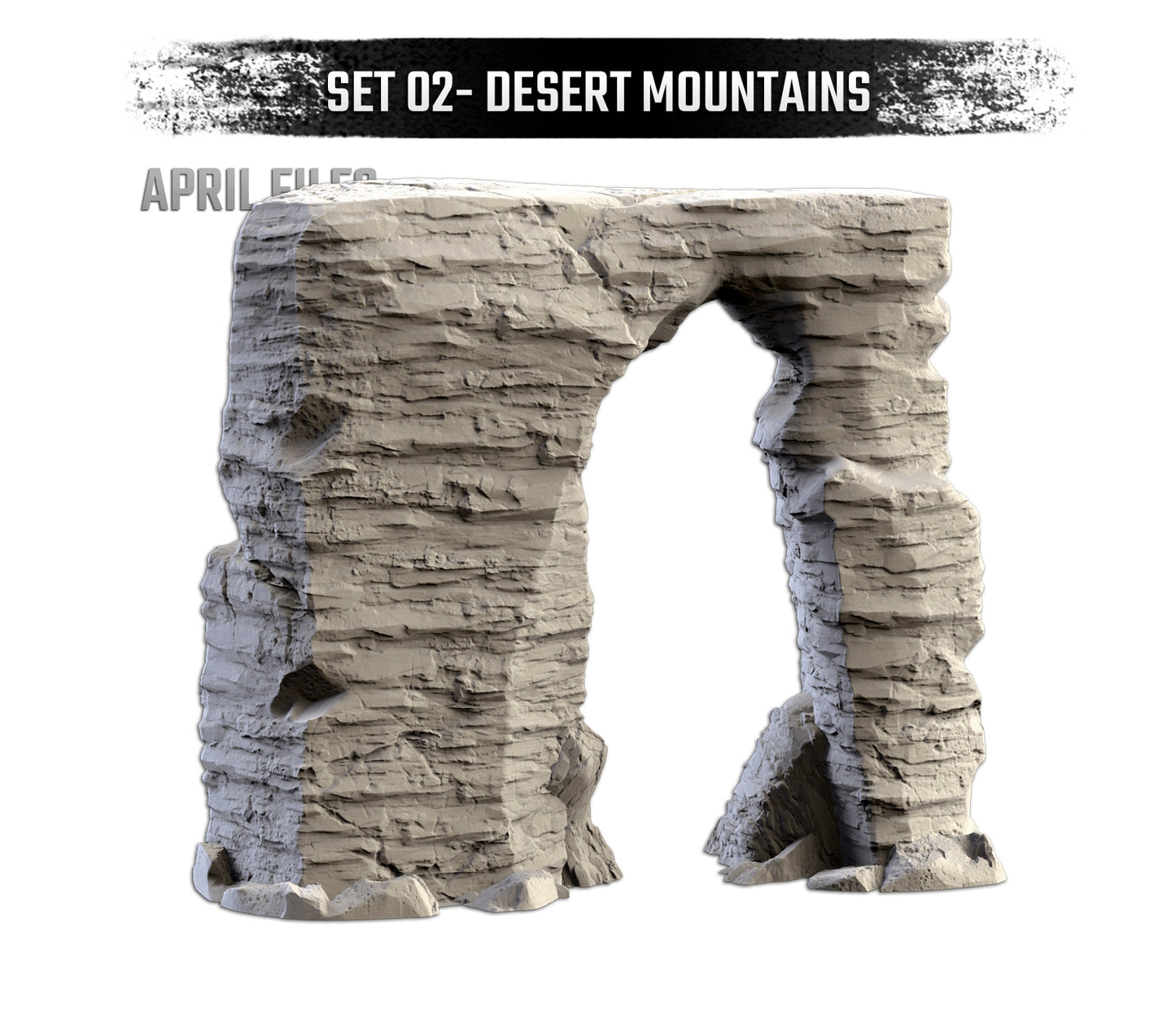 Desert Mountains | Scatter Terrain | Txarli Factory