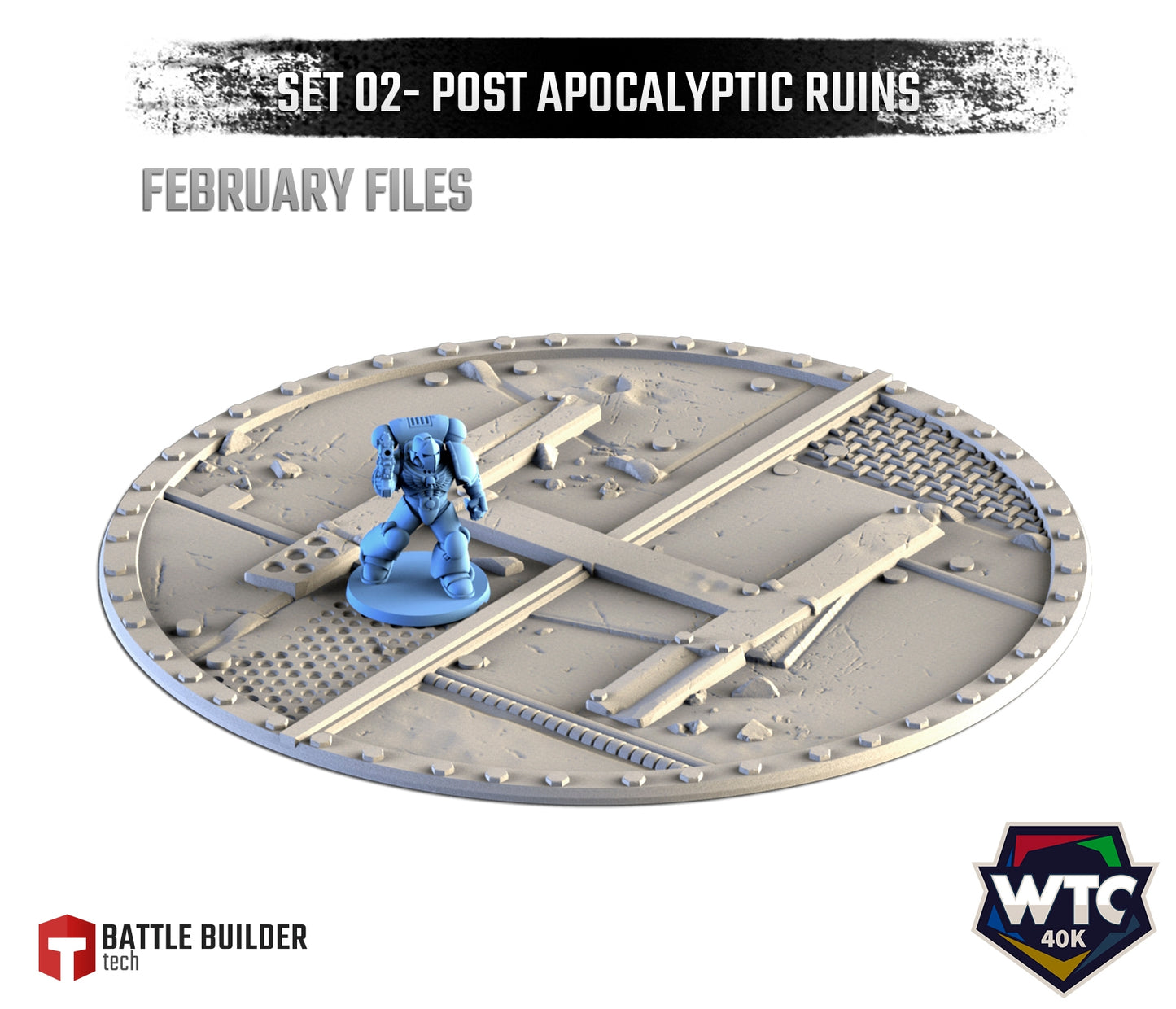 WTC Compatible Post-Apocalyptic Scatter | Scatter Terrain | Txarli Factory | Table Top Gaming