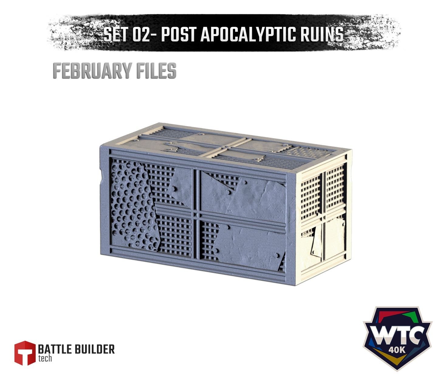 WTC Compatible Post-Apocalyptic Scatter | Scatter Terrain | Txarli Factory | Table Top Gaming