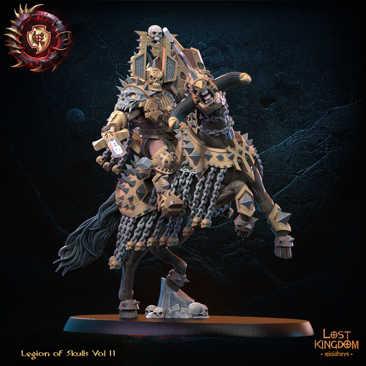Vorr, Skull Knight Champion | Legion of Skulls | Lost Kingdom Miniatures