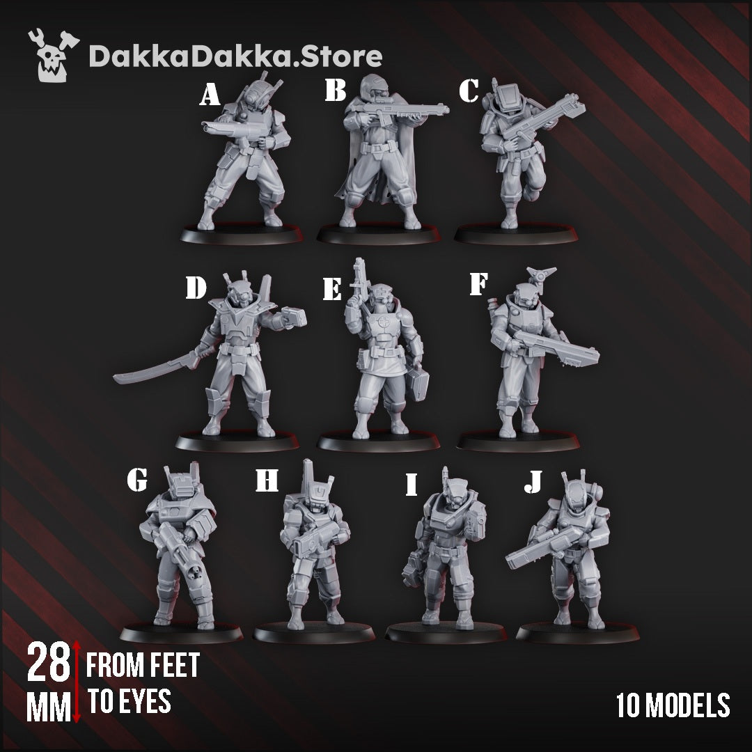 Operations Team 2nd Division Squad (Pre-Built) | Midnight Sun Covenant | Dakka Dakka