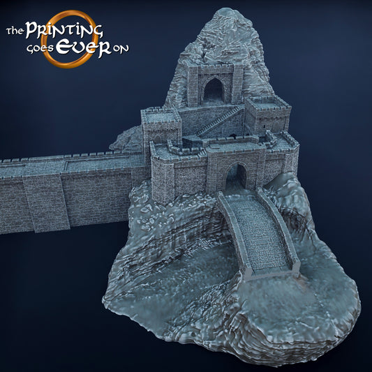 Mountain Fortress | The Printing Goes Ever On   |  Buildings and Terrain