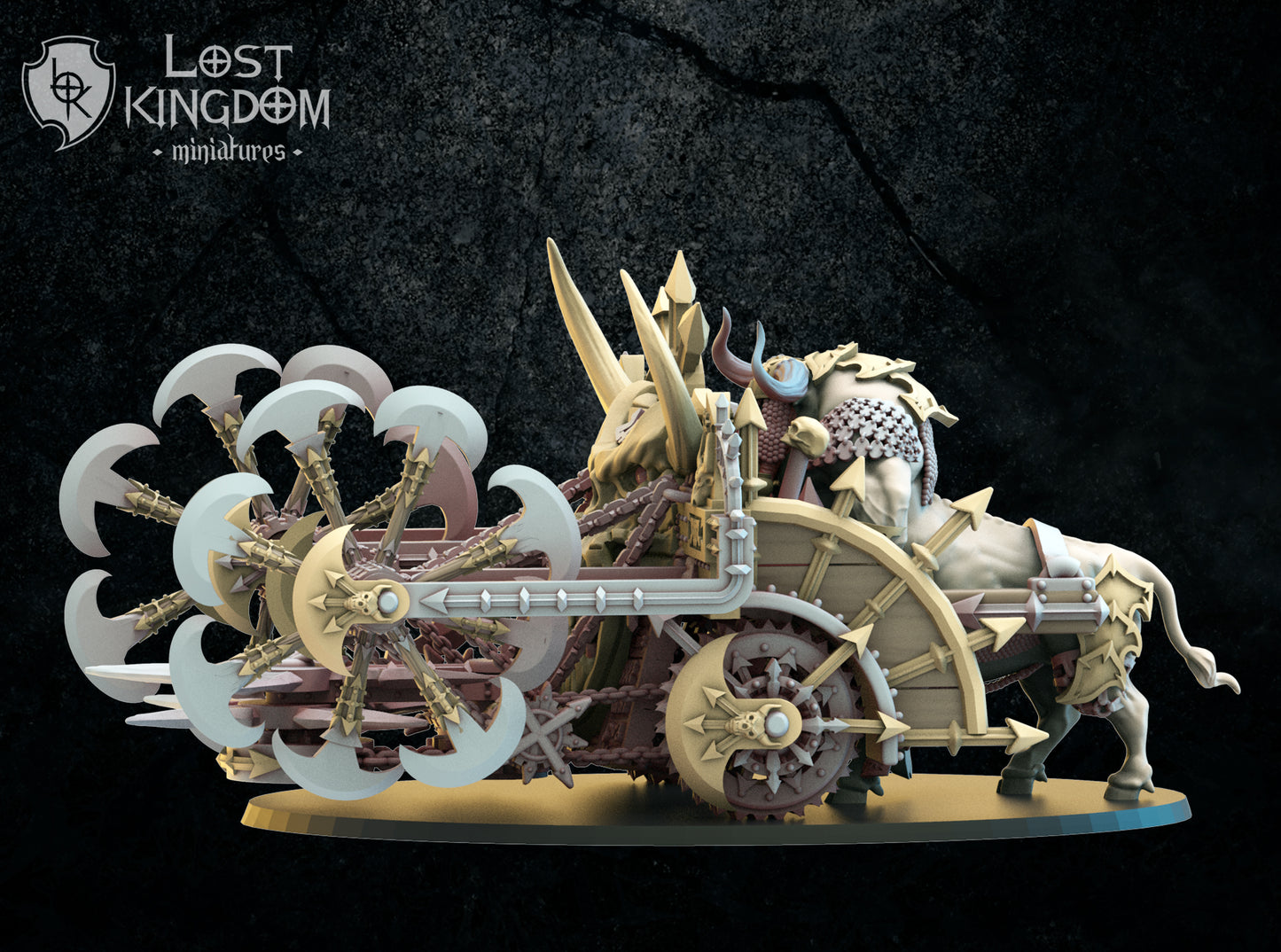 Magmhôrin Swirler | Infernal Dwarves | Lost Kingdom Miniatures