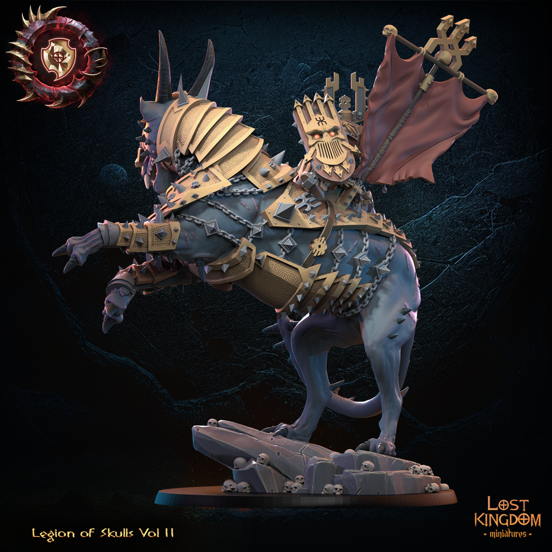 High King of Skulls | Legion of Skulls | Lost Kingdom Miniatures