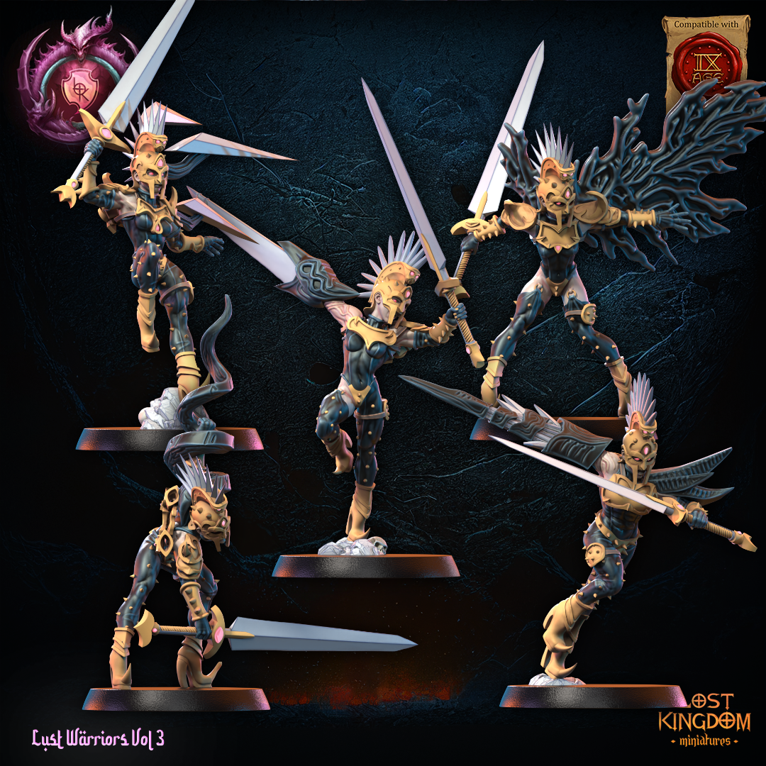 Lust Fallen | Sons of Depravation | Lost Kingdom Miniatures