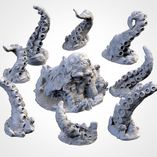 Kraken Terrain | Scatter Terrain | Txarli Factory