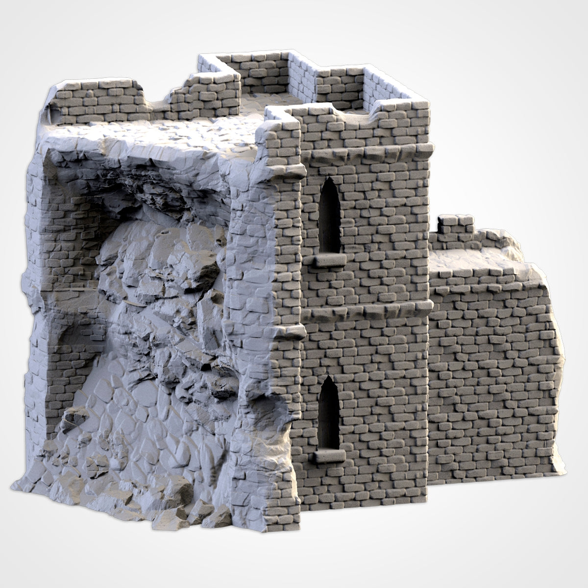 Ruined Castle | Scatter Terrain | Txarli Factory | Table Top Gaming