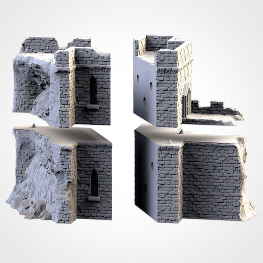Ruined Castle | Scatter Terrain | Txarli Factory | Table Top Gaming