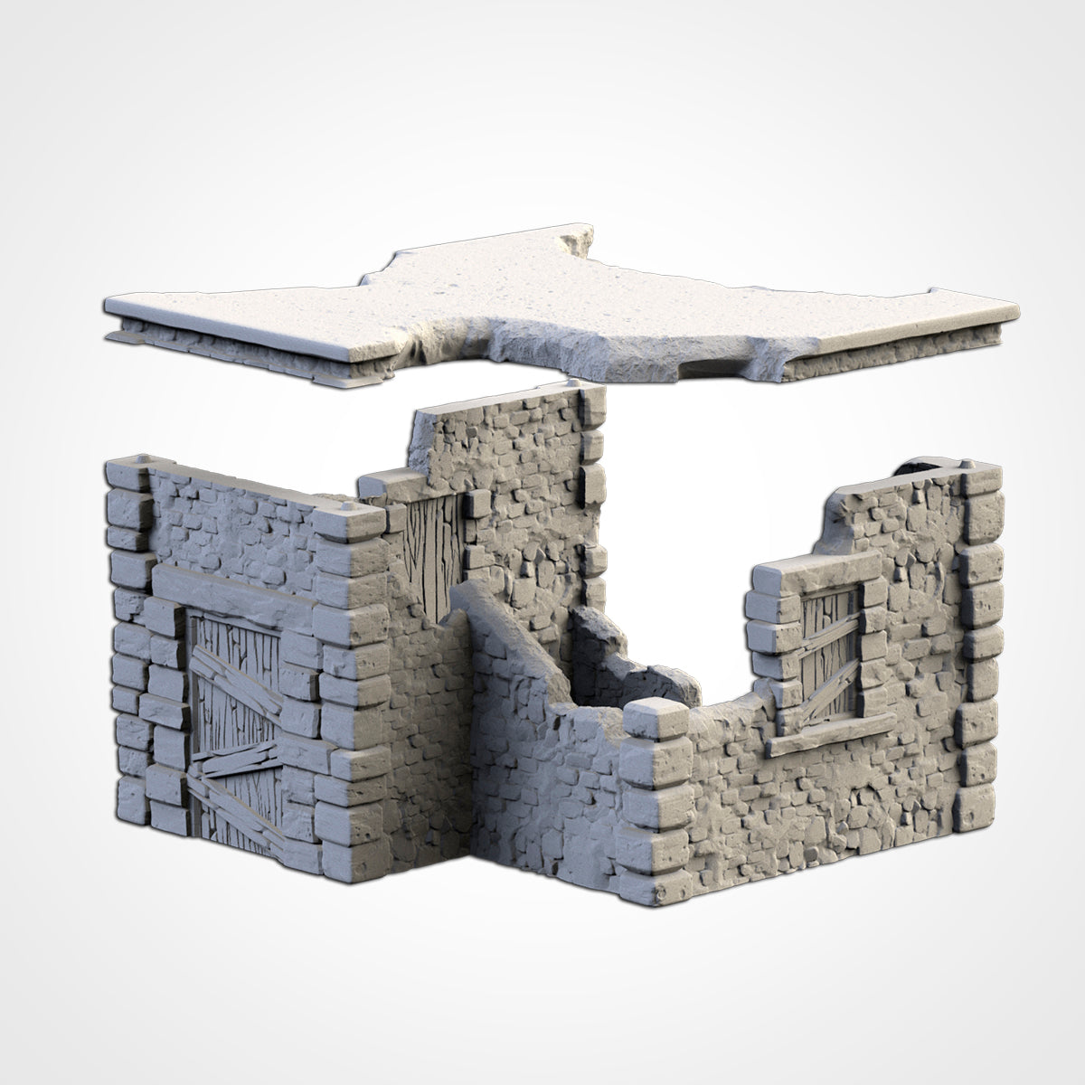 Abandoned Town | Scatter Terrain | Txarli Factory
