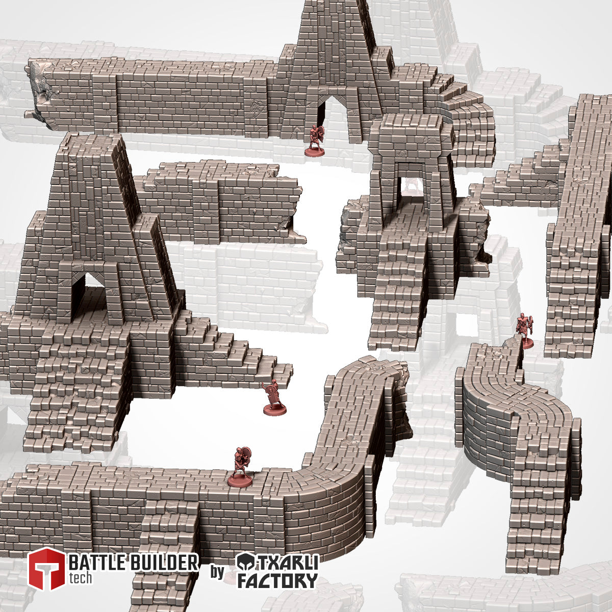Modular Mesoamerican Civilization | Scatter Terrain | Txarli Factory