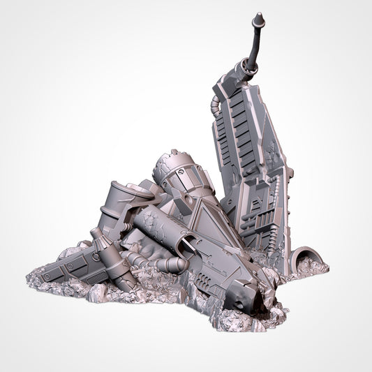 Crashed Spaceships | Scatter Terrain | Txarli Factory