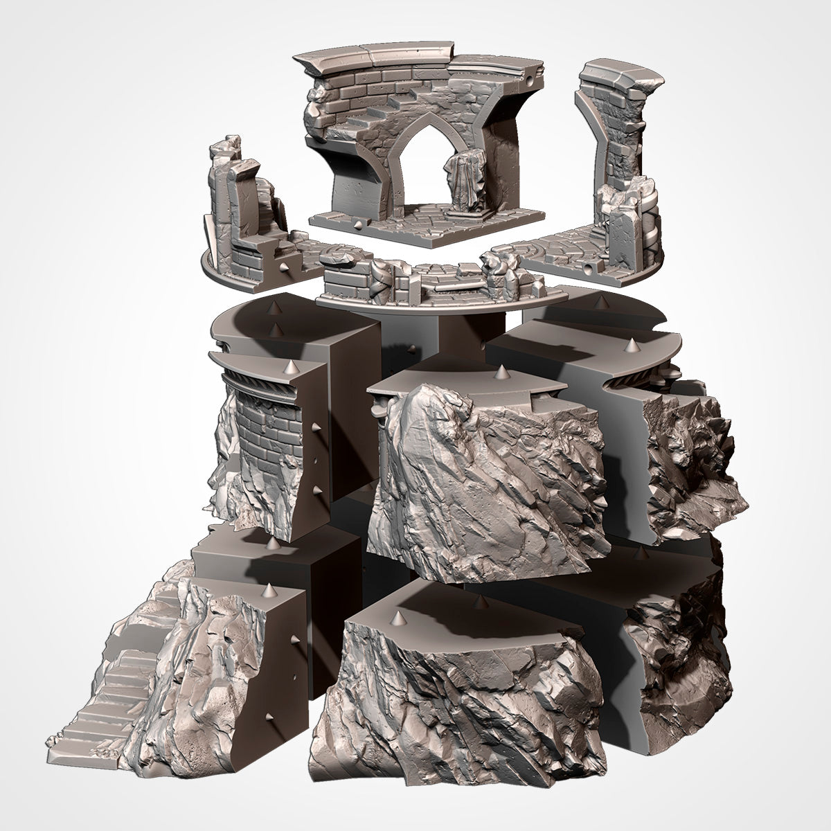 Ruins on the Mountain | Txarli Factory