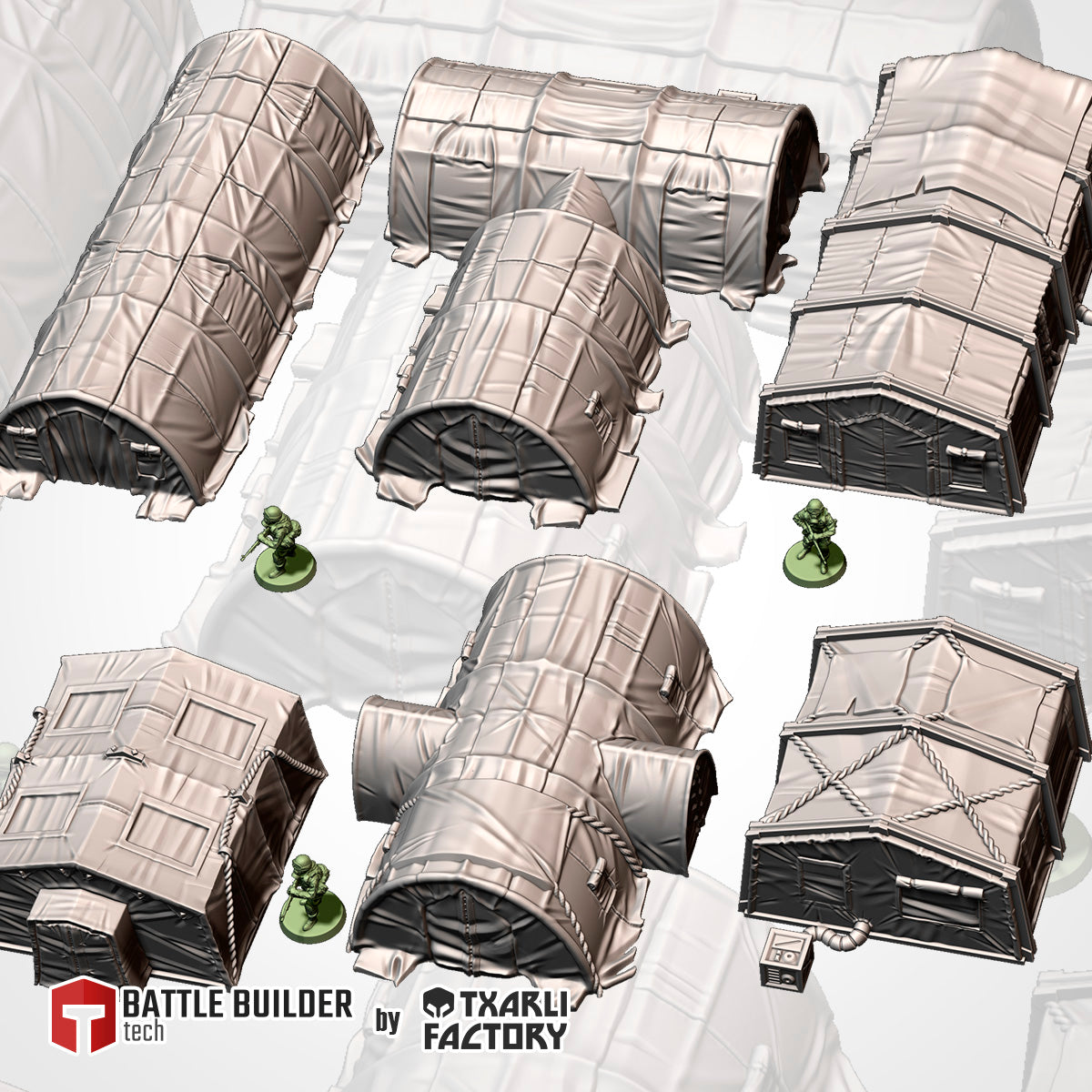 Military Barracks | Scatter Terrain | Txarli Factory