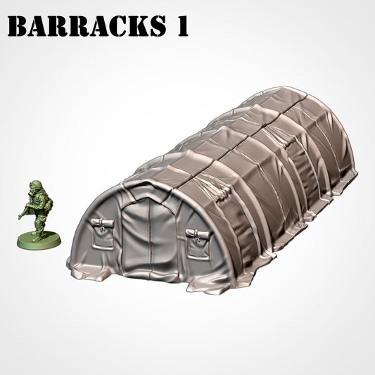 Military Barracks | Scatter Terrain | Txarli Factory